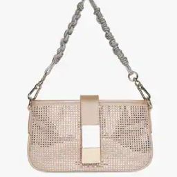 Women Binez Embellished Sling Bag with Detachable Strap-image-2