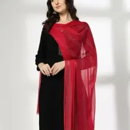 Women Striped Dupatta-image-22