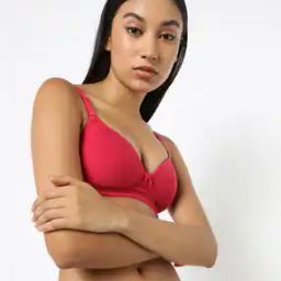 Padded Non Wired Cotton T-Shirt Bra TS02-image-93