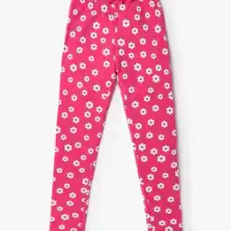 Floral Print Leggings with Elasticated Waist-image-21