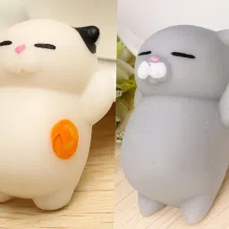 Toys Soft Squishy Release Stress Animal (Pack of 2 Pieces) - 2 cm-image-39