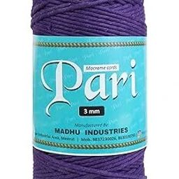 Dori Thread | 3mm Single Strand | Violet | 200-250 Metres | 1kg Spool-image-35