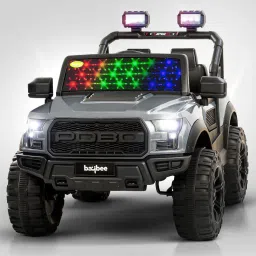 Bronco Rechargeable Jeep for Kids, Ride on Toy Kids Car with Bluetooth, Music Jeep Battery Operated Ride On-image-62