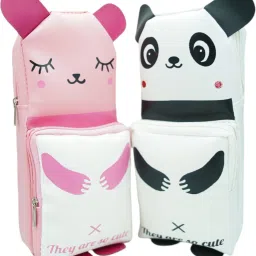 pencil pouch/case panda designed, teddy Art Artificial Leather Pencil Boxes-picture-40