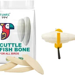 Cuttlefish Bone Fish 0.25 kg Dry Adult, New Born, Senior, Young Bird Food-image-80