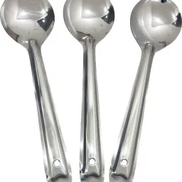 Stainless Steel Serving Spoon Set-image-1