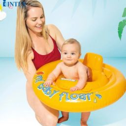 PVC (IND *5632) Yellow My Baby Float Swimming Tubes Inflatable Pool Accessory-image-93