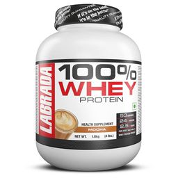 Labrada 100% Whey Protein,  4 lb  Mocha -22