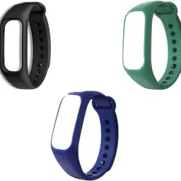TECHNUV Pack of 3pcs silicone strap Oneplus and Oppo Band (Device not Included) Smart Band Strap-image-93
