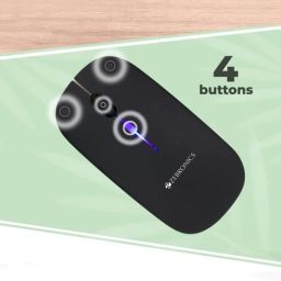 ZEBRONICS Zeb BlancDual Mode (2.4GHz + BT) Wireless Left Handed Optical Gaming Mouse with Bluetooth image 5