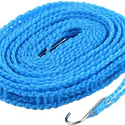 Windproof Clothes Drying Rope l Nylon Hook Laundry Hanging Line Set of 1( 5mtr ) Nylon Retractable Clothesline-picture-30