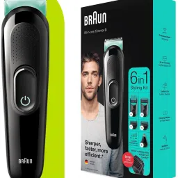 Braun MG3321, 6-in-1 Beard Trimmer for Men, All-in-One Tool, 5 attachments Trimmer 50 min Runtime 13 Length Settings-58
