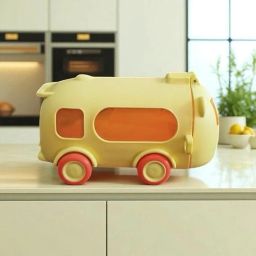 Car Shape Kids Water Bottle | Stylish Sipper Bottle for School, Travel & Gifting-image-81