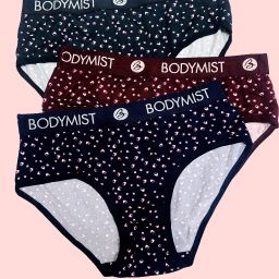 Pack of 3 Women Hipster Multicolor Panty-image-8
