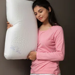 The White Willow White Regular Orthopedic Memory Foam Bed Pillow-3