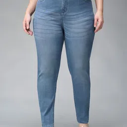 Miss Chase A+ Women Super Skinny Fit High-Rise Light Fade Stretchable Jeans-image-93