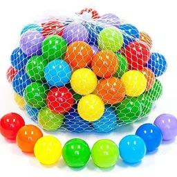 Baby 12 BALLS Premium Multicolour Balls for Kids Pool Pit/Ocean Ball Without Sharp Edges Soft Balls for Toddler Play Tents & Tunnels Indoor & Outdoor Bath Toy (Multicolor) Bath Toy-11
