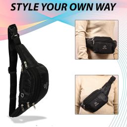 Nice Purse BLK WAIST BAG WAIST BAG-image-51