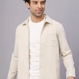 ONEMILE Spread Collar Shacket-image-35