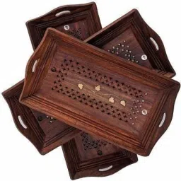 Beautiful Handmade antique wooden Tray-5