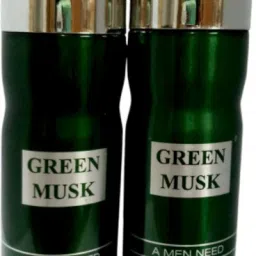 Green Musk Combo Deodorant Body Spray Deodorant Spray - For Men-picture-19