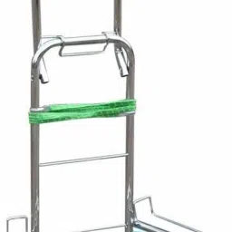 4 Wheel Portable Folding Small Cart Luggage Cart Trolley Luggage Trolley-image-46