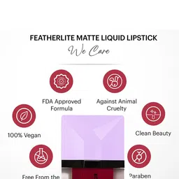 Adbeni Beauty Set Of 6 Matte Liquid Color Lipstick - 3ml Each - Shade-C image 4