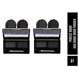 MATTLOOK Set of 2 Eyebrow Powder Palette - Shade 01-8