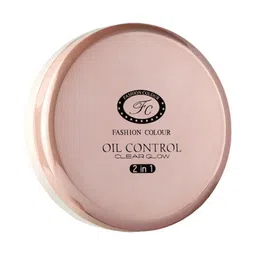 Fashion Colour Waterproof 2-In-1 Oil Control Clear Glow Compact Face Powder 20g - Shade 01-28