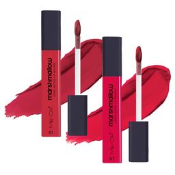 ME-ON Set Of 2 Marshmallow Long Lasting Lip Mousse -6ml Each - Shades 01 & 07-39