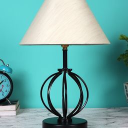 Devansh Abstract Shape Iron Table Lamps With Shade-21
