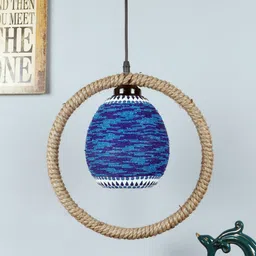 foziq Black & Blue Textured Acrylic Ceiling Lamps-image-65