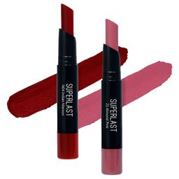 ME-ON Set of 2 Superlast Matte Lipstick - Shade 4 & 21-40