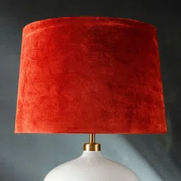 Grated Ginger Rust Solid Handcrafted Table Lamp image 5