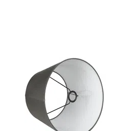 Grated Ginger Grey Solid Handcrafted Frustum Table Lamp image 3