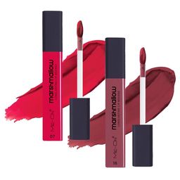 ME-ON Set Of 2 Marshmallow Long Lasting Lip Mousse-6ml Each - Raspberry 07 & Pink Tonic 16-47