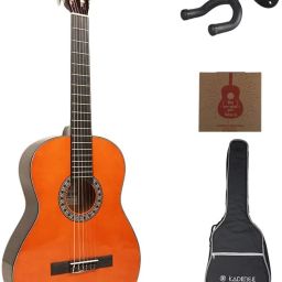 KCL01 39'' Classical Guitar Nylon Strings, Truss Rod and bag for Beginner Classical Guitar Basswood Basswood Right Hand Orientation-picture-23