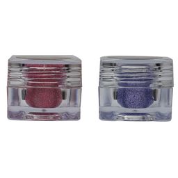 Veoni BELLE Set Of 2 HD Holographic Glitter Eyeshadow - Mauve Purple 9 & Frozen Pink 19-12
