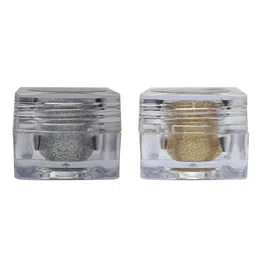 Veoni BELLE Holographic HD 2-Pcs Glitter Eyeshadow - 5g Each - Diamond Starlit & Pure Gold-image-38