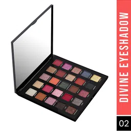 Colors Queen Divine Smudge Free Eyeshadow Palette - Shade 02-image-41
