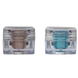 Veoni BELLE HD Holographic Glitter Eyeshadow - Rose Gold & Turquoise Blue - 5g-image-59