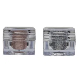 Veoni BELLE HD Holographic Glitter Eyeshadow - Rose Gold & Dark Starlit - 5g-image-89