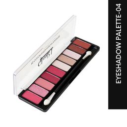 GLAM21 Long Lasting 10 Color Eye Shadow Palette 13.5 g - Shade 04-19