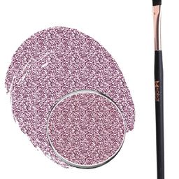Moraze Long Lasting Smudge Proof Eyeshadow with Brush 1.1g - Plum Dressing-80