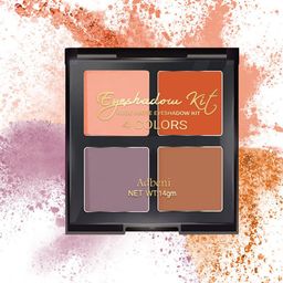 Adbeni Nude Matte 4 Colours Eyeshadow Kit 14g - Shade 06-1