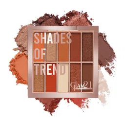GLAM21 Smudge Free Shades of Trend Eyeshadow Palette 4 g - Shade 01-57