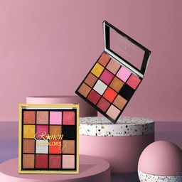Adbeni 16 Color Shimmery Eyeshadow Palette 20g - Sexy RanenK012-18