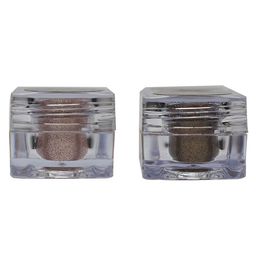Veoni BELLE Set of 2 Holographic Glitter Eye Pigment 5g Each - Rose Gold+Antique Gold-4