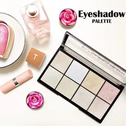 Adbeni New City Trends 8 Color Eyeshadow & Highlighter Palette - 22g image 4