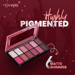 MARS Dance Of Joy 12-In-1 Ultra Pigmented Eyeshadow Palette - Shade 01 image 3